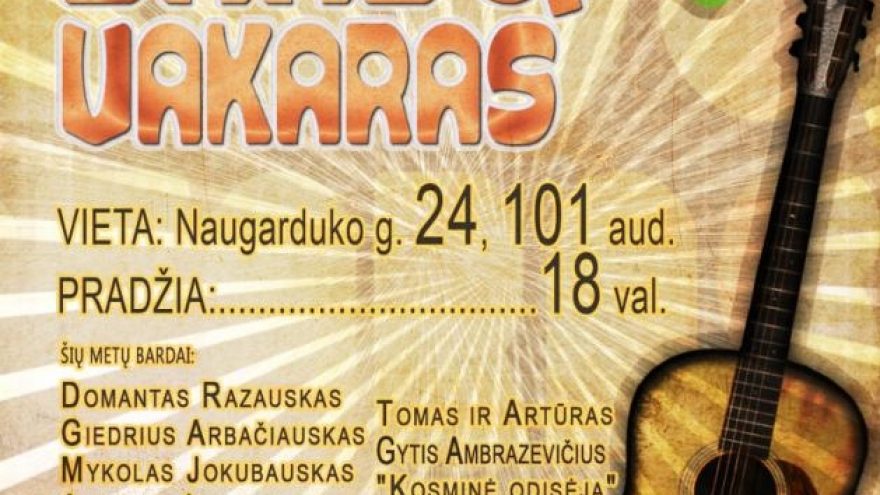 MIDI 2010 Bardų vakaras