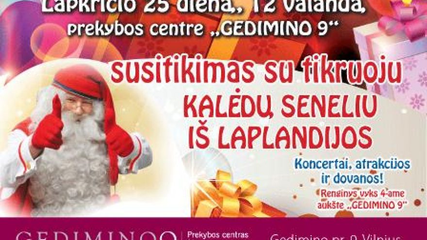 Susitikimas su Kalėdų Seneliu
