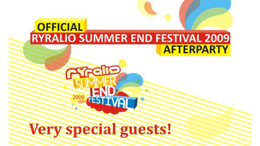 OFFICIAL RYRALIO SUMMER END FESTIVAL 2009 AFTERPARTY