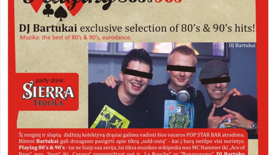 PLAYING 80’s & 90’s