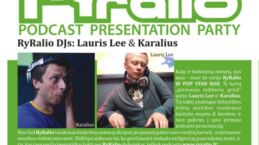 RYRALIO PODCAST PRESENTATION PARTY