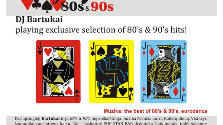 PLAYING 80’s & 90’s