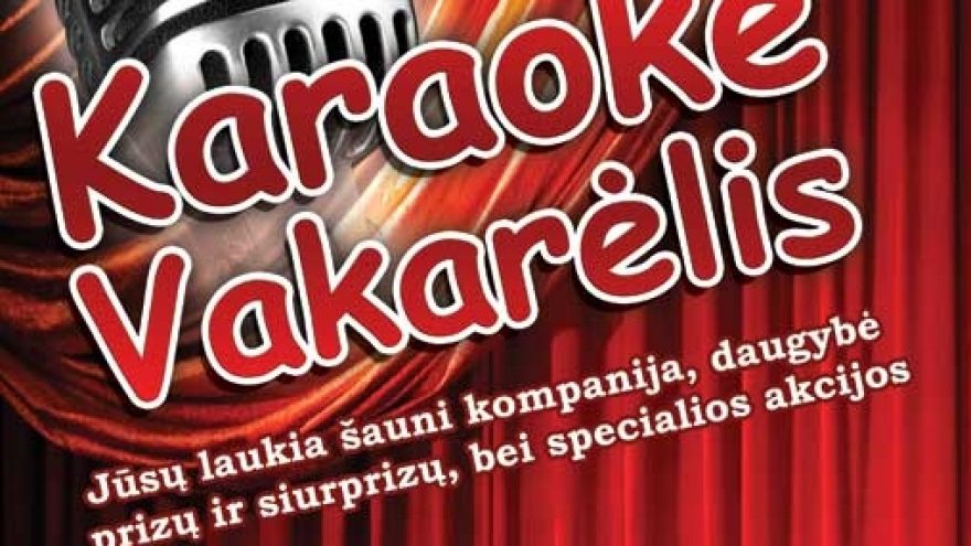 Karaokė vakarėlis