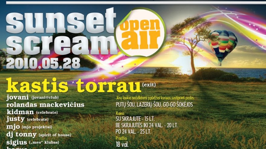 Sunset Scream Open Air @ Tauragė