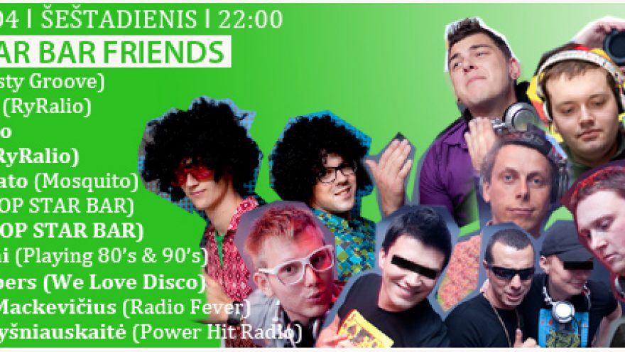 POP STAR BAR FRIENDS