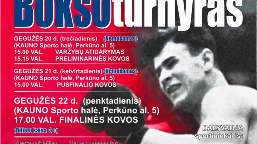 XIXasis A.Sociko Tarptautinis Bokso Turnyras