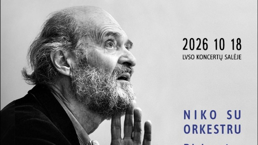 ARVO PÄRT: GREATEST WORKS. Legendinio kūrėjo muzikos vakaras: žymiausi kūriniai – viename koncerte. NIKO su orkestru, dir. Gediminas Gelgotas
