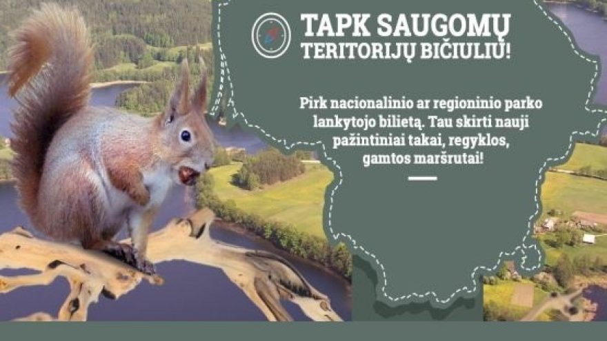 Sartų regioninio parko lankytojo bilietas