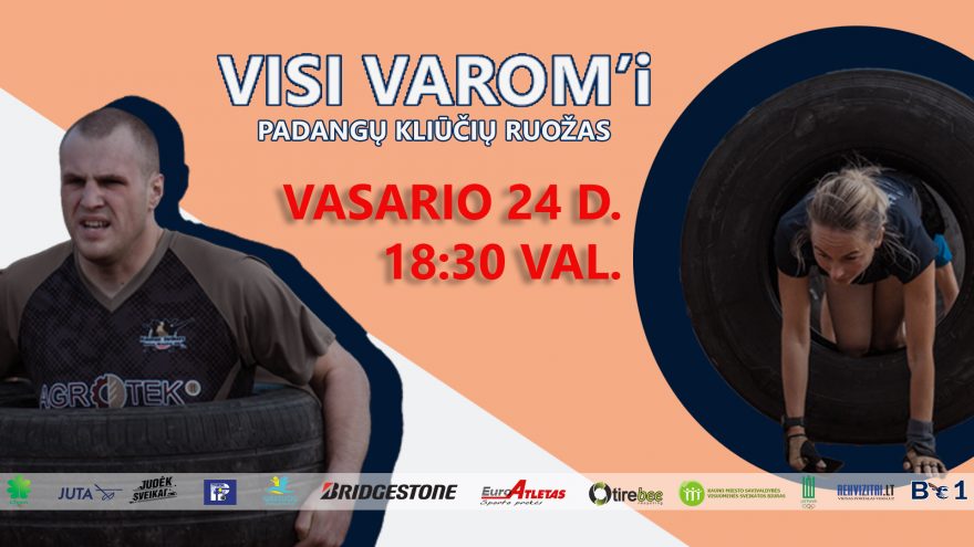 VISI VAROM’i padangų kliūčių ruožas