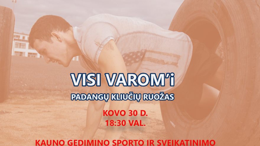 VISI VAROM’i padangų kliūčių ruožas