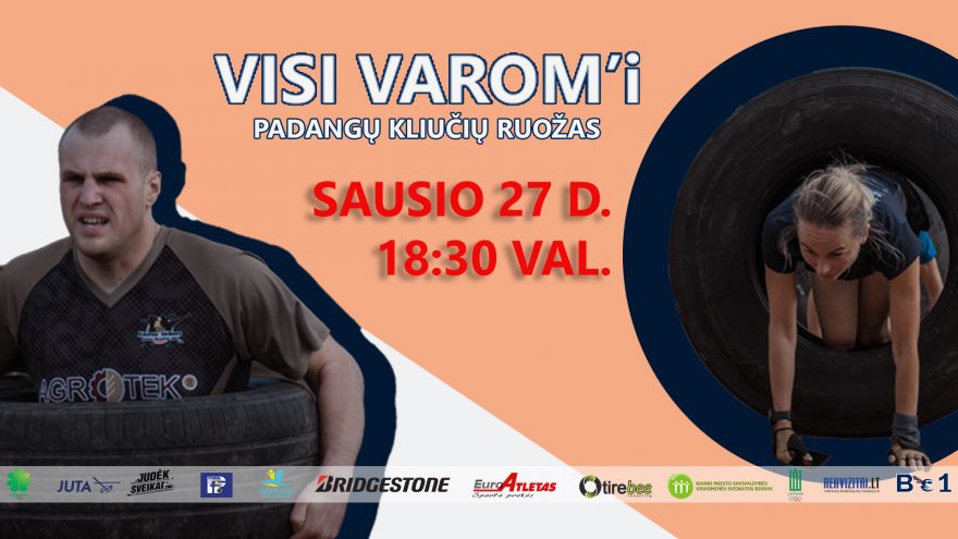VISI VAROM’i padangų kliūčių ruožas