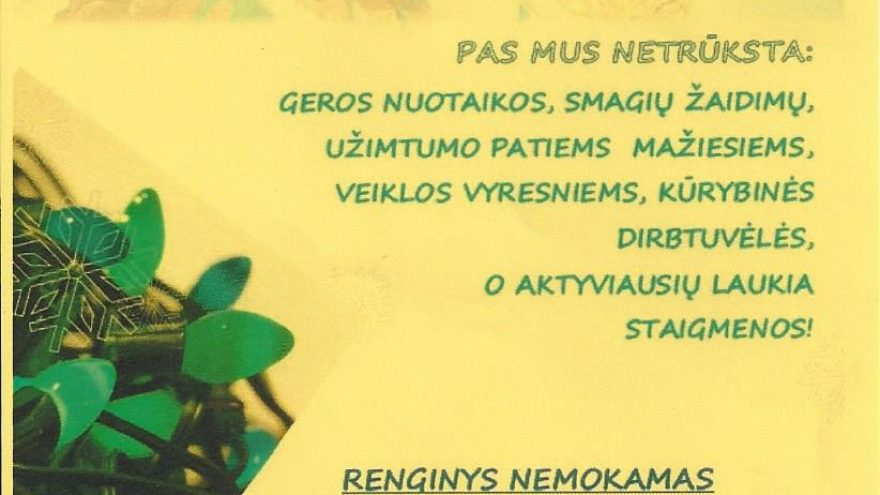 Šeimos popietė