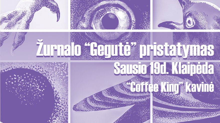 Žurnalo “Gegutė” pristatymas