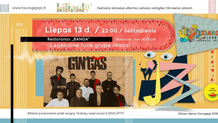 “Džiazo dienos Tauragėje” Jam session