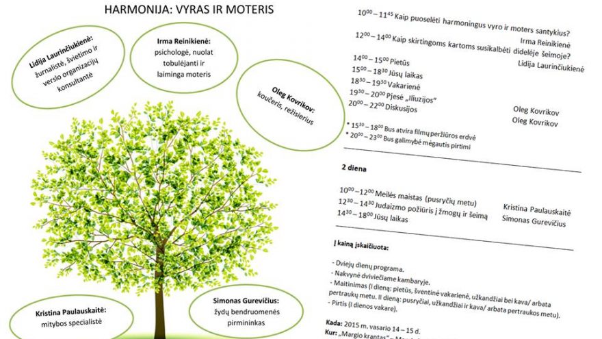 “Harmonija: vyras ir moteris”