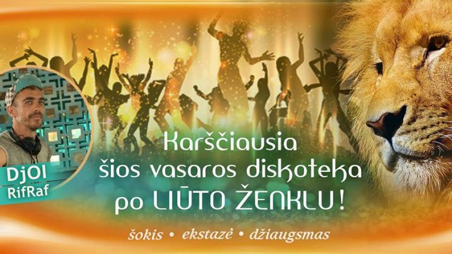 Ekstaziškų šokių vakaras – Liūto karališka diskoteka