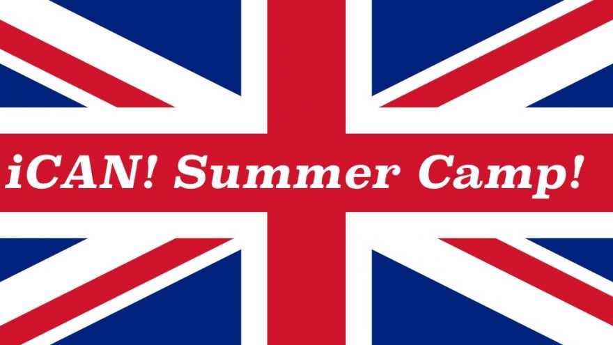 Anglų kalbos stovykla “iCAN! Summer Camp!”