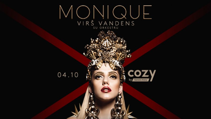 Monique: „Virš vandens“ su orkestru