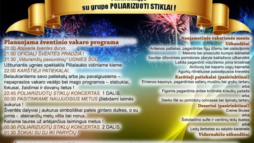 Naujųjų metų sutikimas su Poliarizuotais Stiklais!