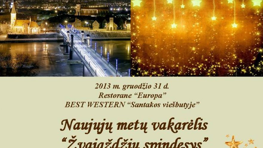 Naujametinis pobūvis “Žvaigždžių spindesys”