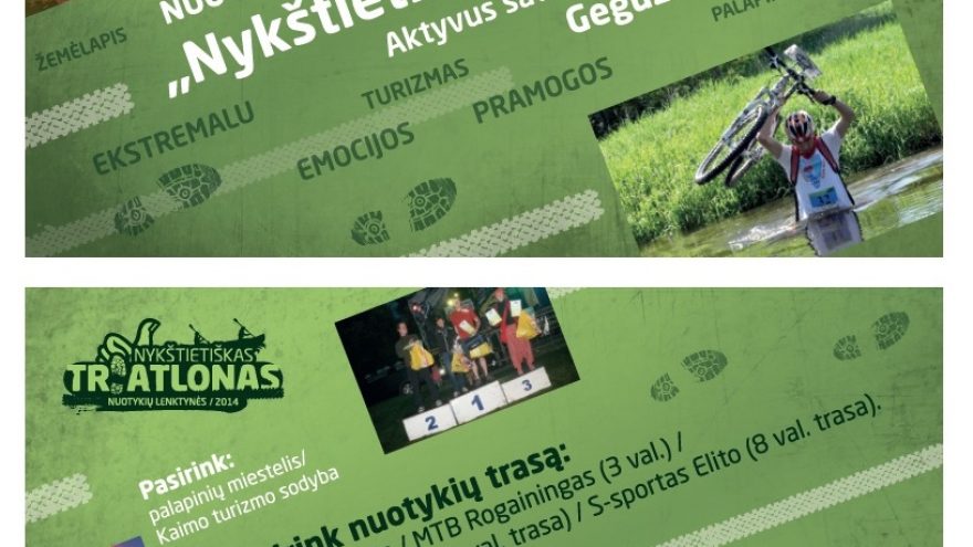 “Nykštietiškas triatlonas 2014”
