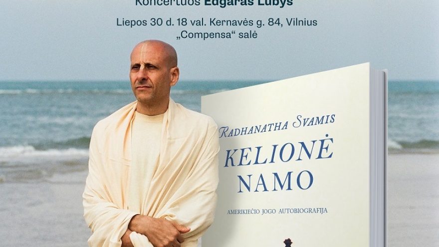 RADHANATHA SVAMIS – Knygos ir muzikos vakaras.