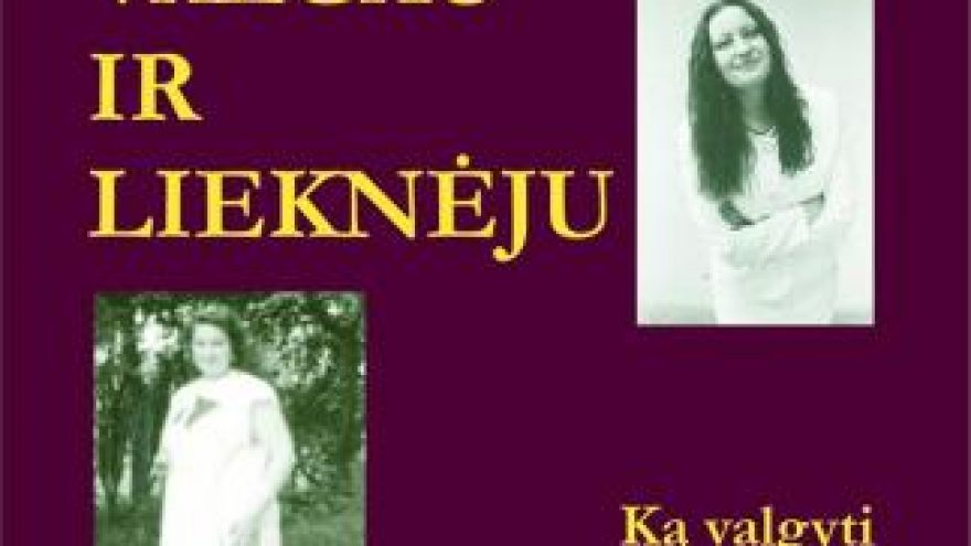 Naujos knygos „Valgau ir lieknėju” prista