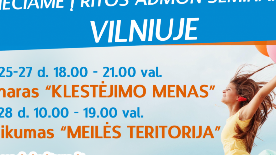 Ritos Admon praktikumas „MEILĖS TERITORIJA”