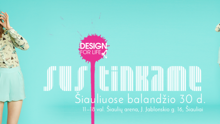 Mados mugė ,,Design for life’’ Šiauliai